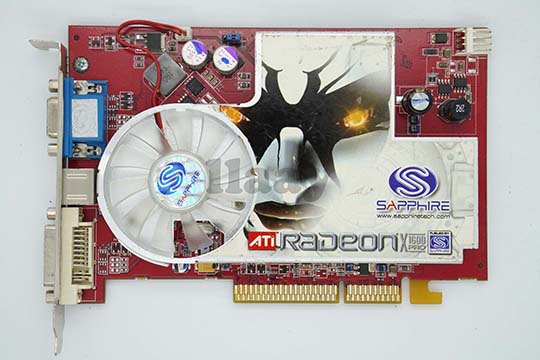 蓝宝石SAPPHIRE Radeon X1600 Pro 512MB AGP 显示卡（ATI Radeon X1600 Pro芯片）